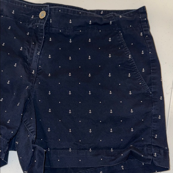 Nautica Navy Anchor Print Shorts - Picture 4 of 6